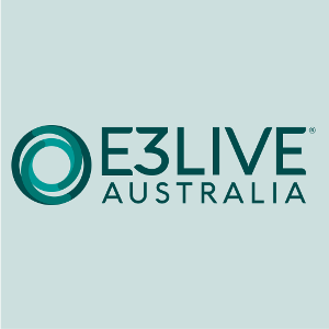 E3Live Australia logo